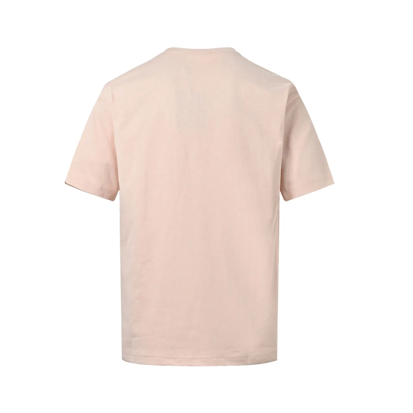Louis Vuitton/Louis Vuitton 26ss chest leather brand logo short sleeves